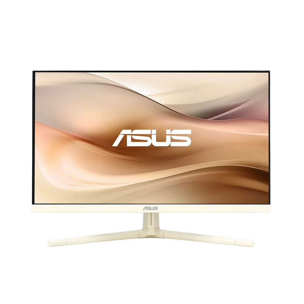 ASUS VU249CFE 24 Inch 100Hz FHD IPS Eye Care Gaming Monitor - Oat Milk color - Image 2
