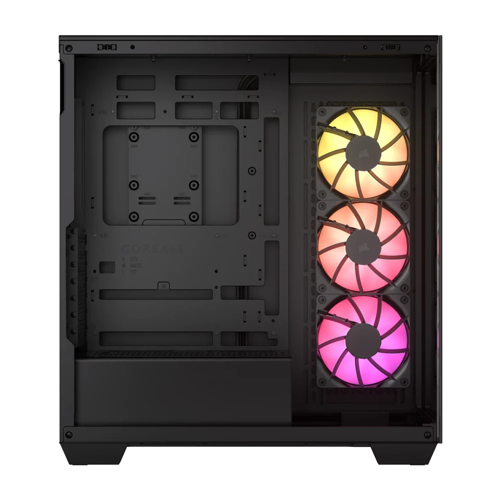 CORSAIR 3500X ARGB Mid Tower Case - Black - Image 2
