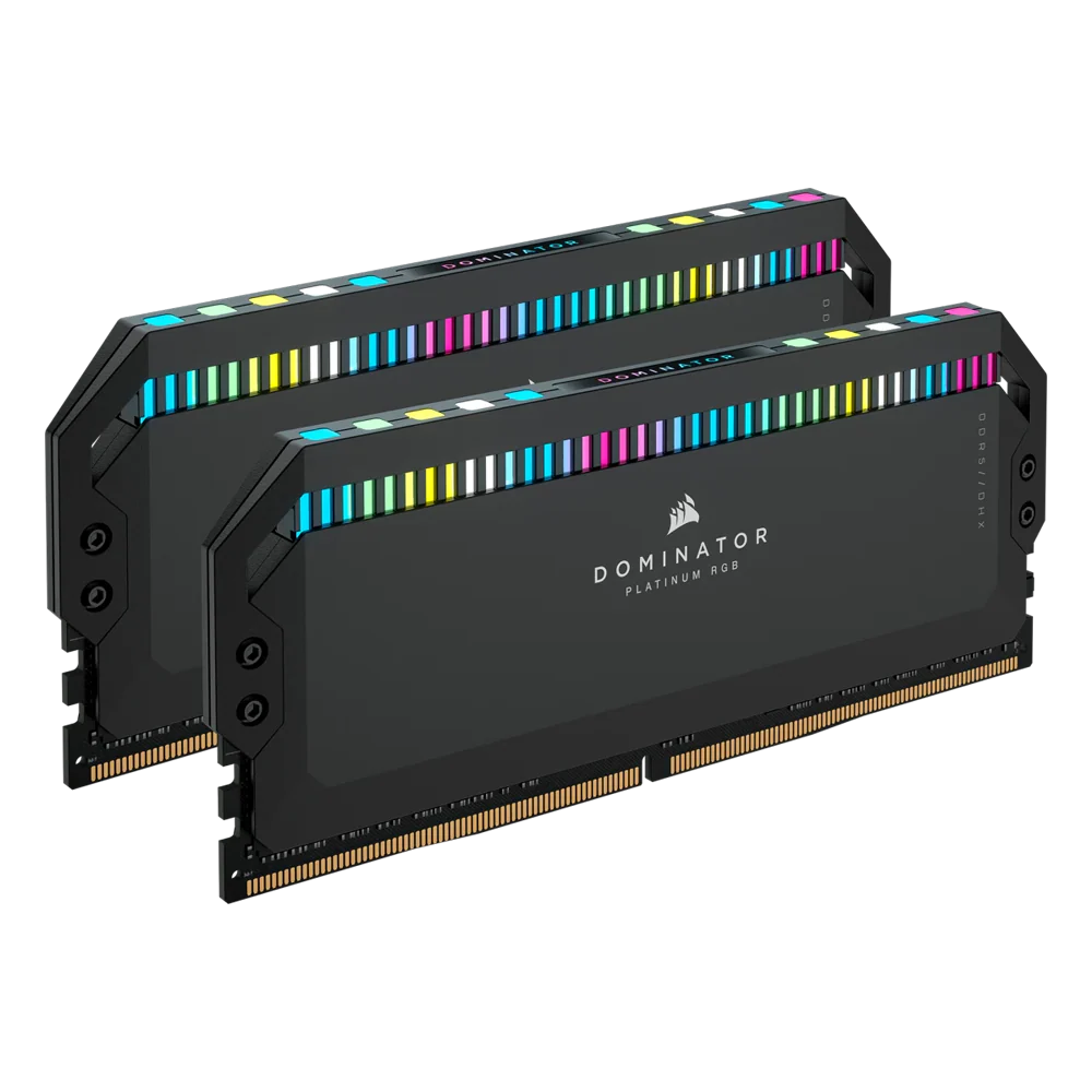 CORSAIR DOMINATOR PLATINUM RGB DDR5 DRAM - 32GB (2x16GB) 6000MHz CL30 Memory Kit - Black - Image 3