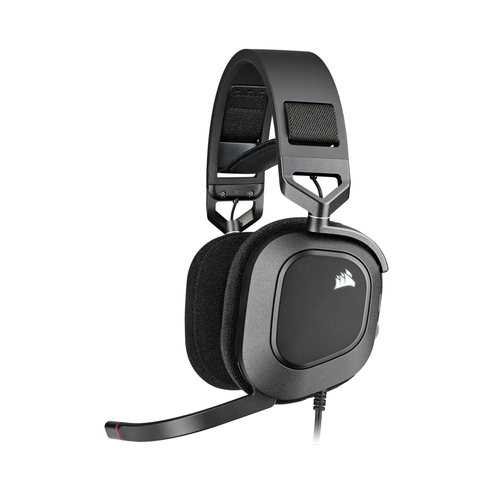 CORSAIR HS80 RGB Wired Gaming Headset (EU) - Carbon