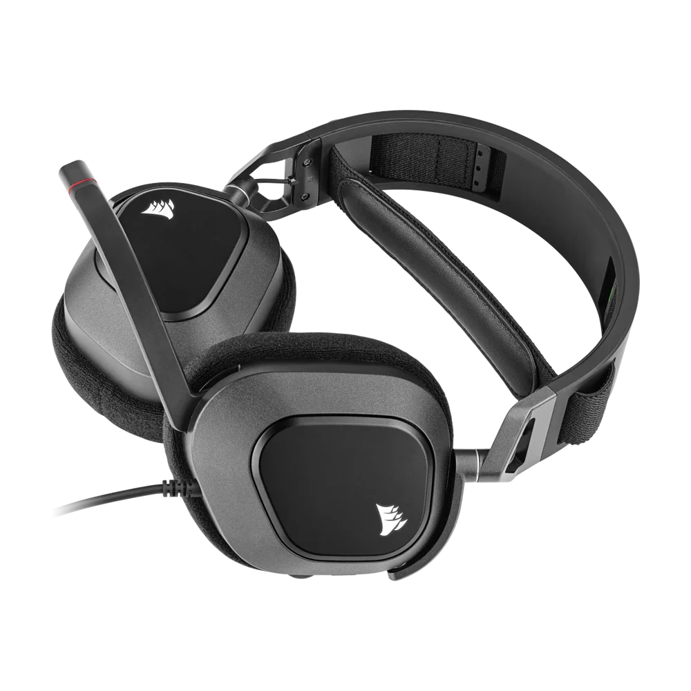 CORSAIR HS80 RGB Wired Gaming Headset (EU) - Carbon - Image 3