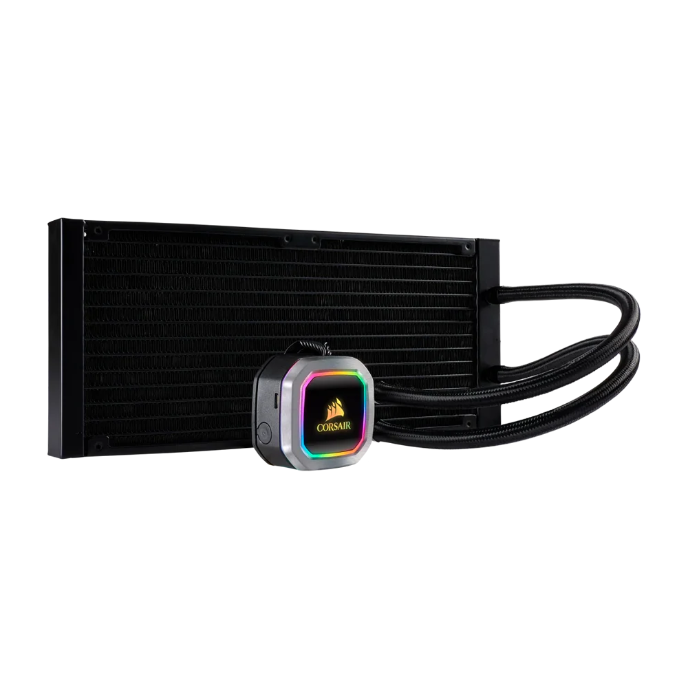 Corsair Hydro Series H115i RGB PLATINUM 280mm Liquid CPU Cooler - Black - Image 3