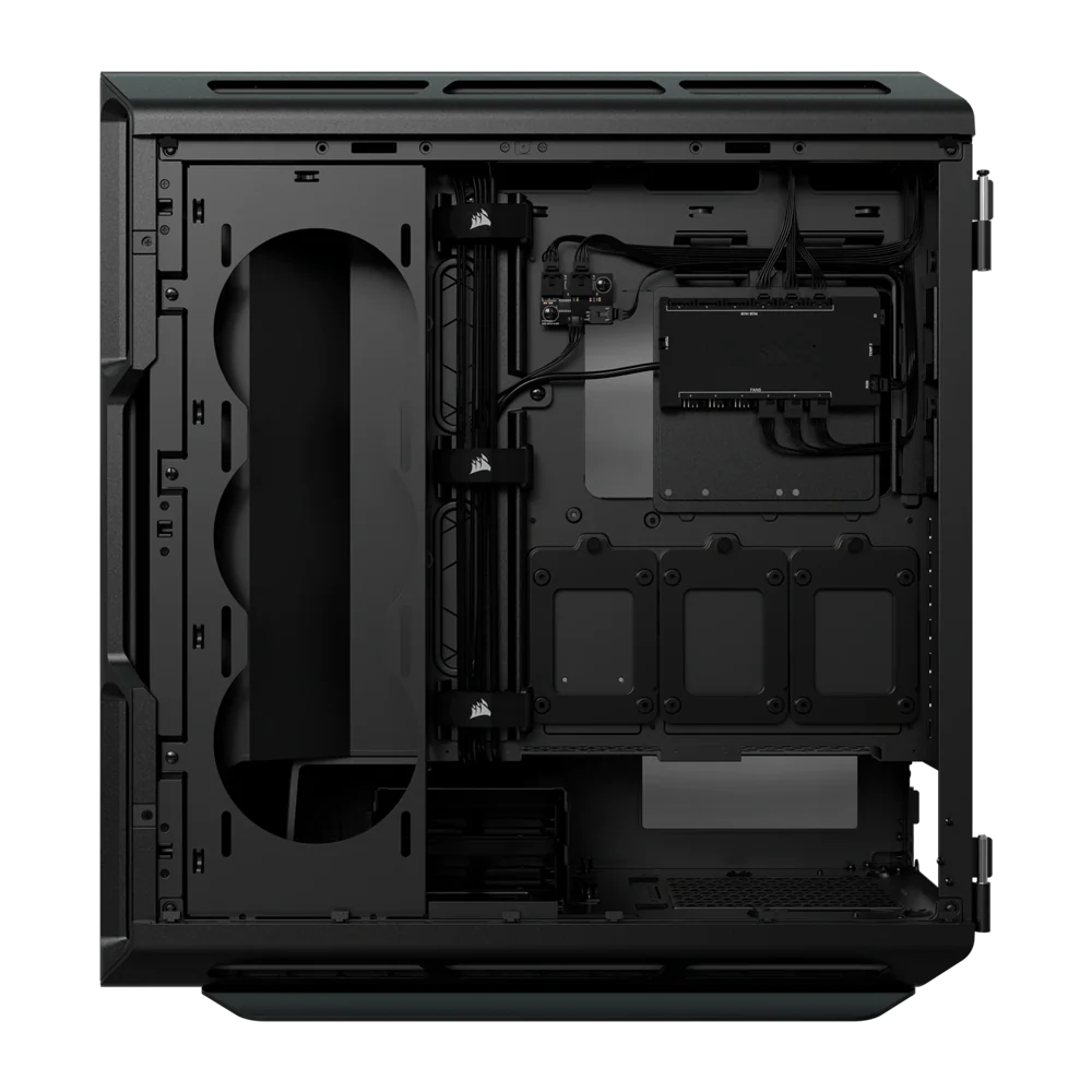 CORSAIR iCUE 5000T RGB Tempered Glass Mid Tower ATX Case - Black - Image 3