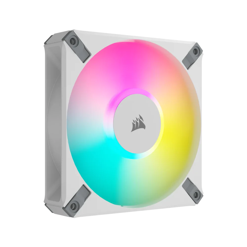 CORSAIR iCUE AF120 RGB ELITE 120mm PWM Case Fan - White