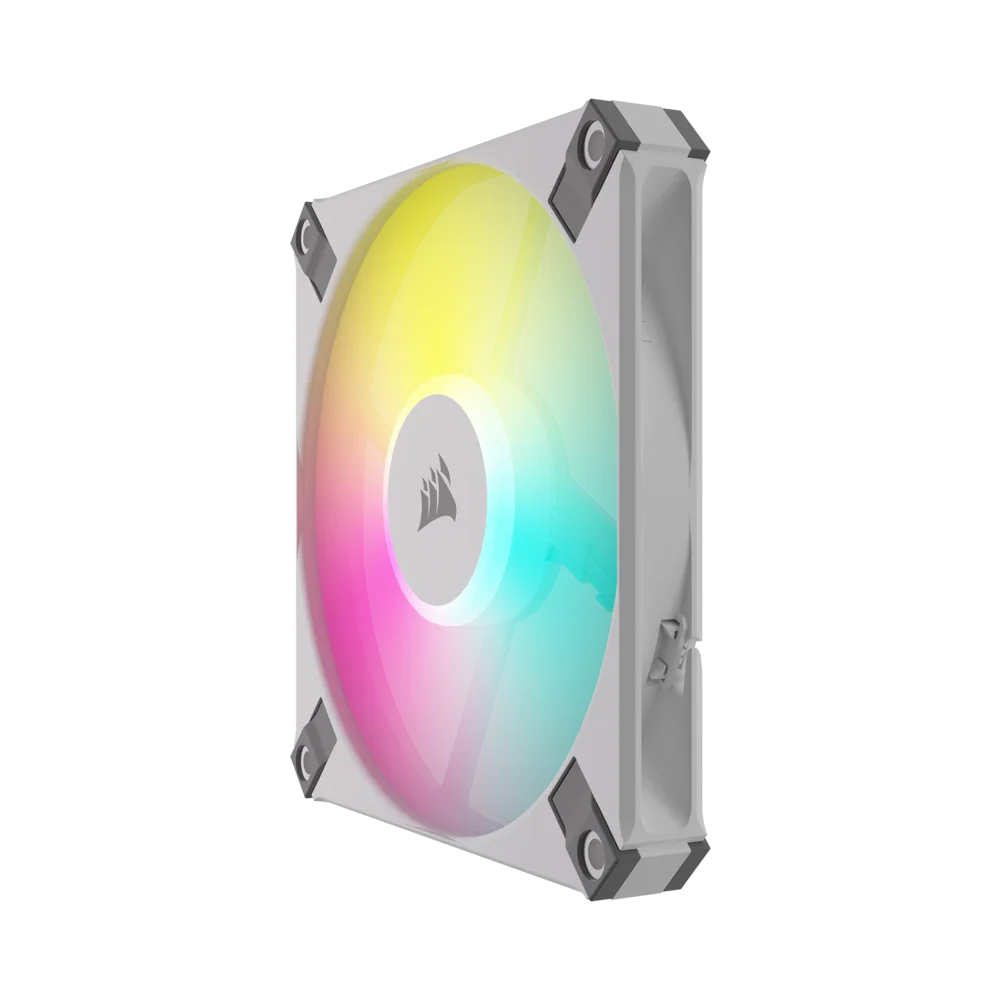 CORSAIR iCUE AF120 RGB SLIM 120mm PWM Twin Pack - White - Image 5