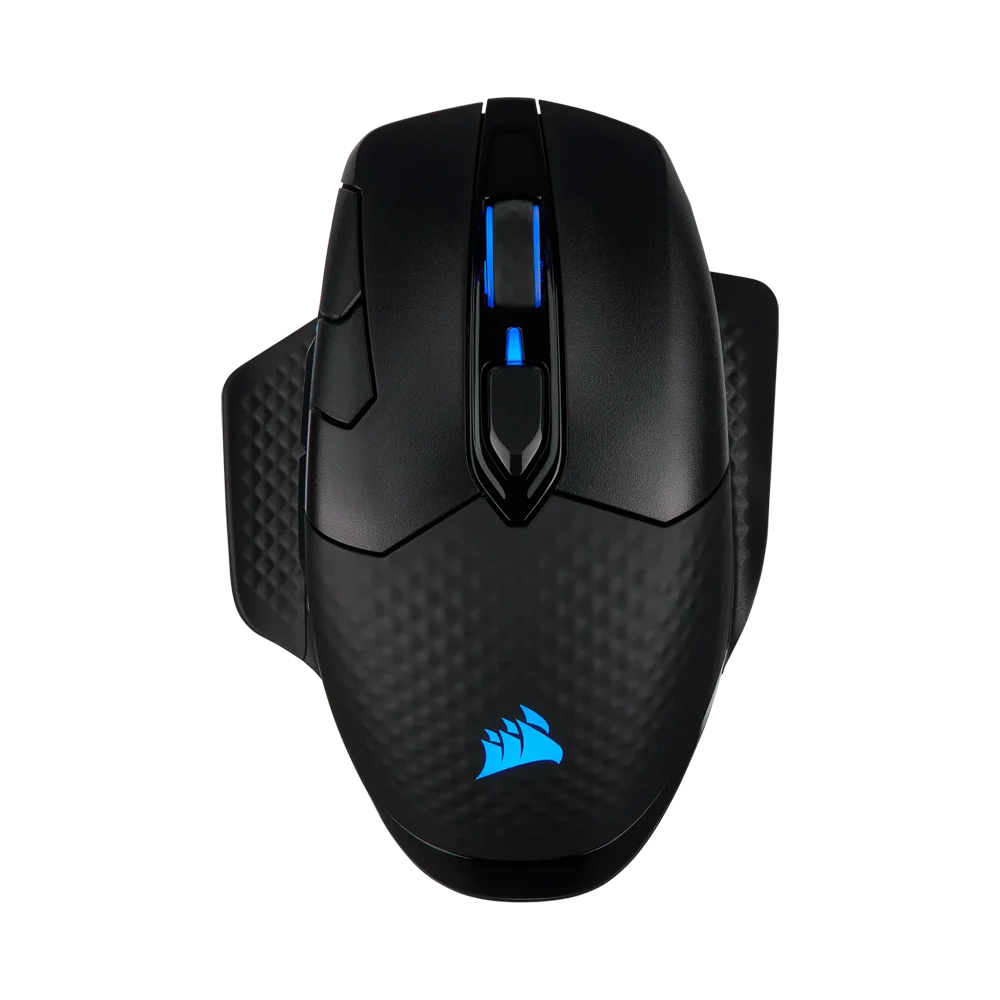 CORSAIR ICUE DARK CORE PRO RGB Wireless Gaming Mouse - Black