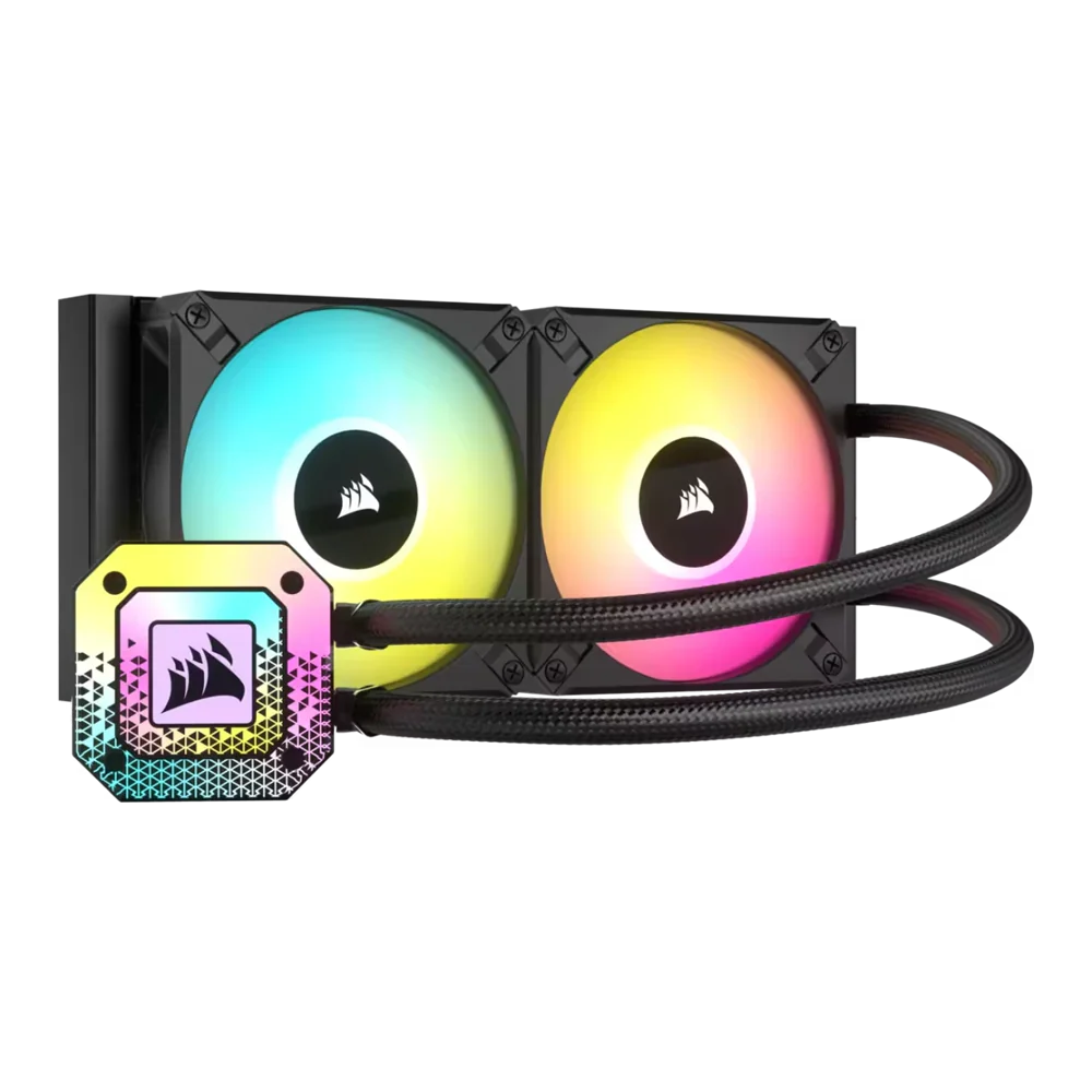 Corsair iCUE H100i ELITE CAPELLIX XT Liquid CPU Cooler - Black