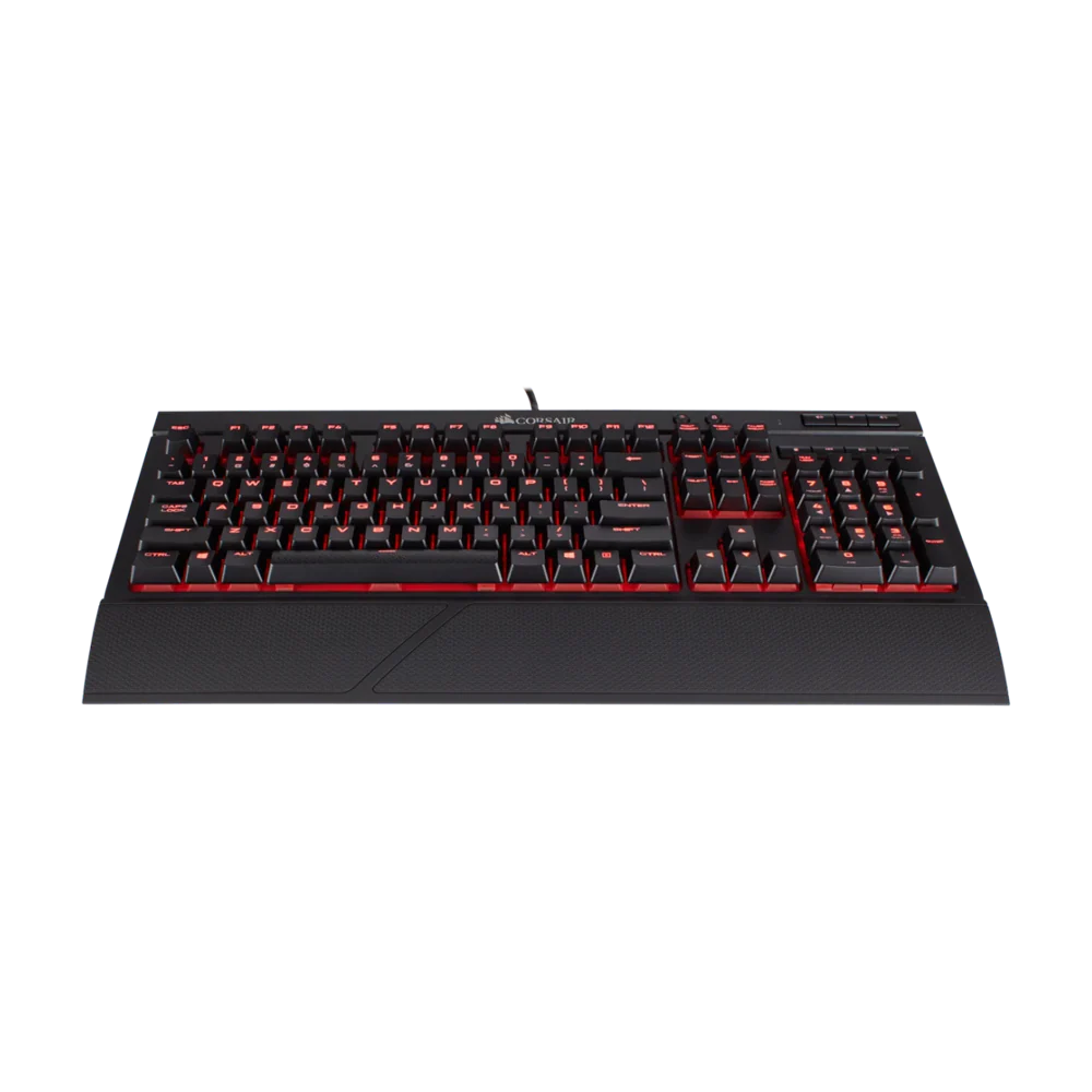 CORSAIR K68 Wired Cherry MX Red Mechanical Keyboard - Black - Image 4