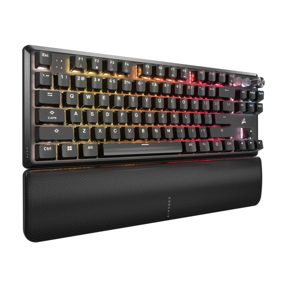 CORSAIR K70 PRO TKL RGB With Rapid Trigger Wired Gaming Keyboard - Black - Image 3