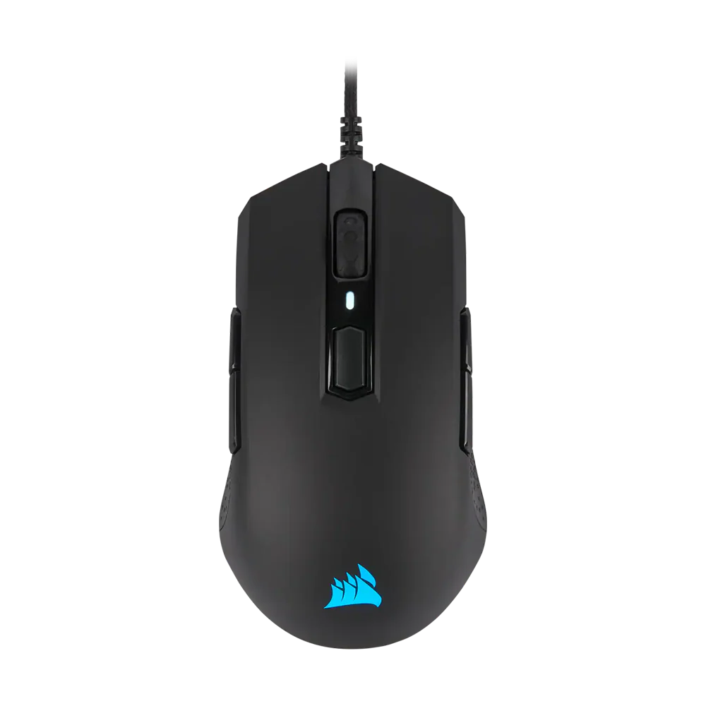 CORSAIR M55 AMBIDEXTROUS PRO RGB Wired Gaming Mouse - Black
