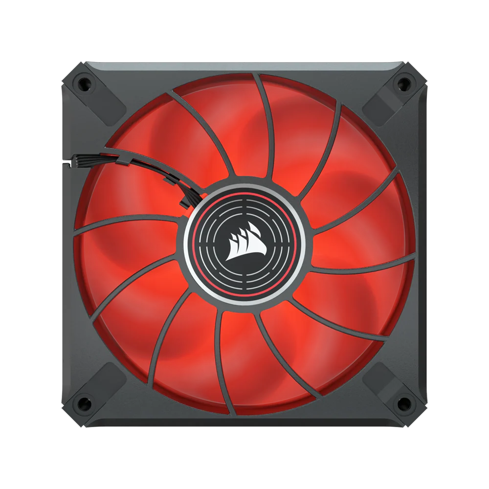 CORSAIR ML120 LED ELITE Red Premium 120mm PWM Magnetic Levitation Fan - Image 5