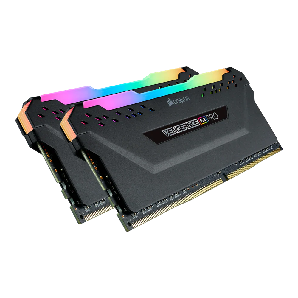 CORSAIR VENGEANCE RGB PRO 16GB (2x8GB) 3600MHz C18 Memory Kit - Black - Image 3