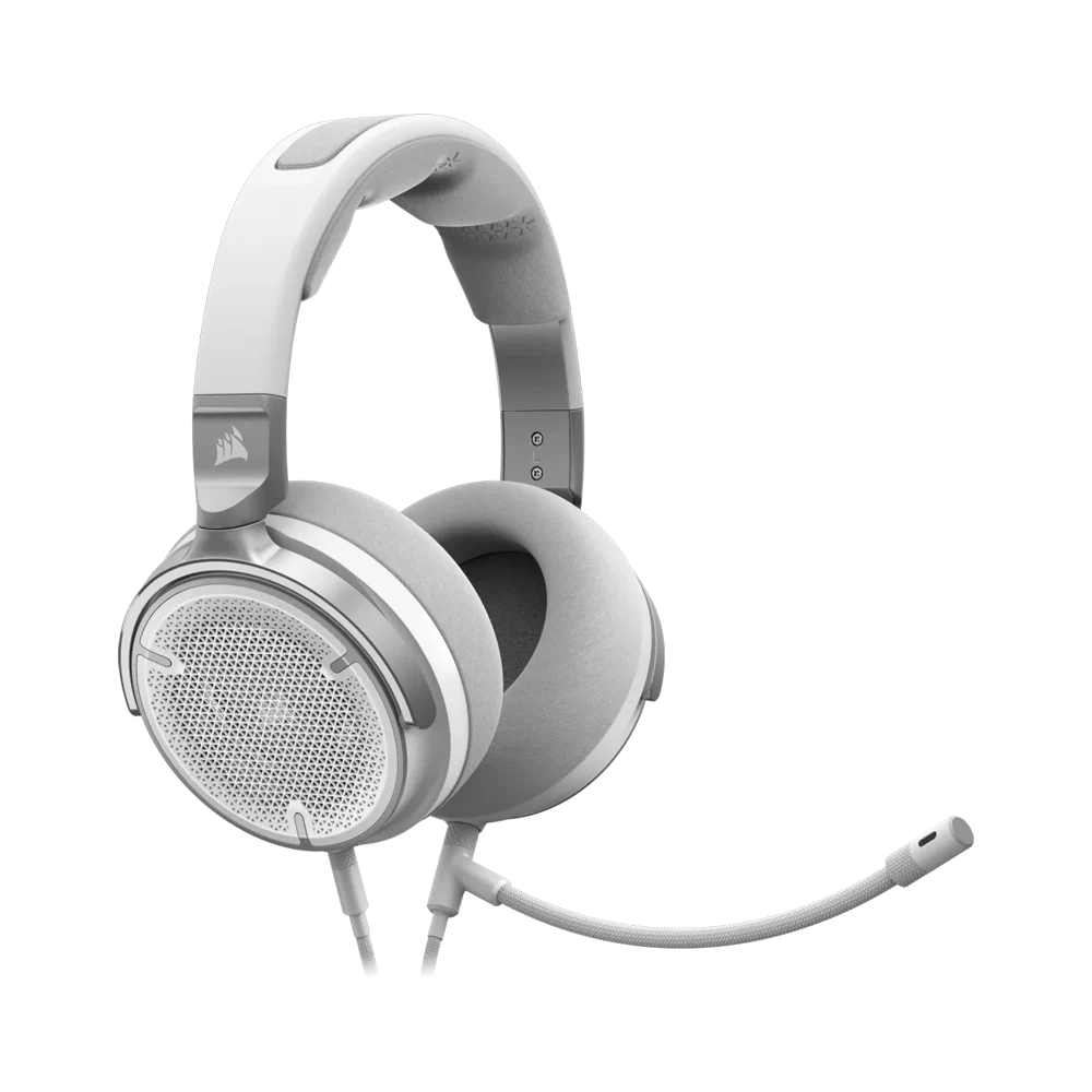 CORSAIR VIRTUOSO PRO Wired Open Back Streaming Gaming Headset (AP) - White