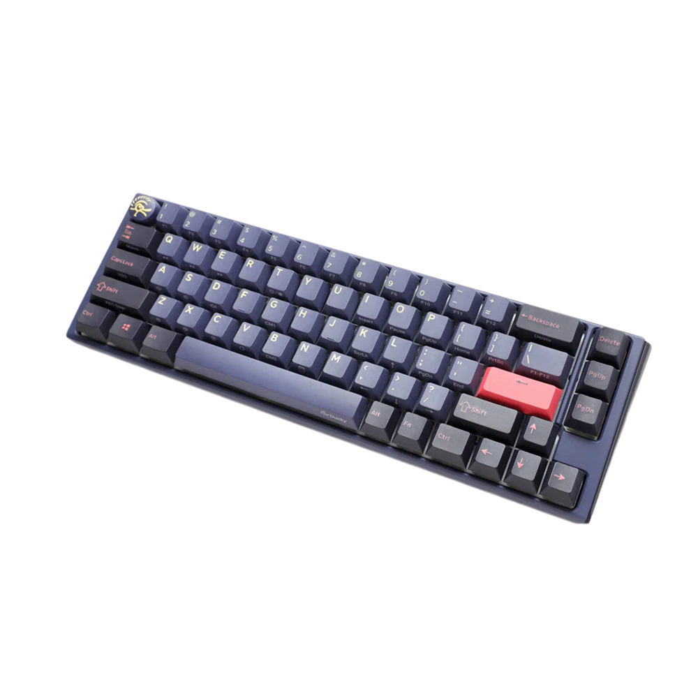 DUCKY ONE 3 SF PBT HOT SWAP Blue Switch Cherry RGB Wired Mechanical Gaming Keyboard Arabic - Cosmic Blue - Image 3