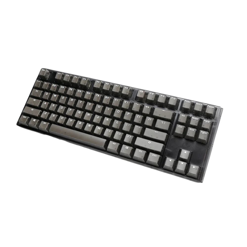 DUCKY ONE 3 TKL HOT SWAP Blue Switch Cherry RGB Wired Mechanical Gaming Keyboard Arabic - Aura Black - Image 3