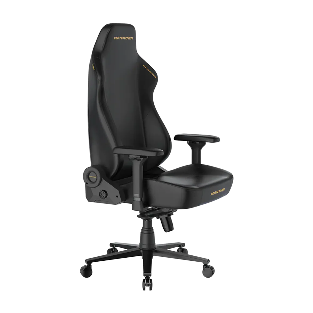 DXRacer MARTIAN Series Electric Massage Large Gaming Chair - Black - Image 3
