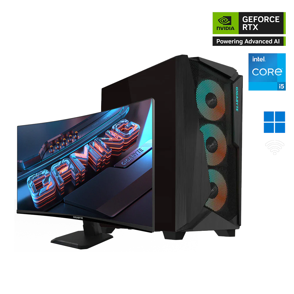 Nightforge i5 14th Gen Nvidia GeForce RTX 5060 OC Gaming PC