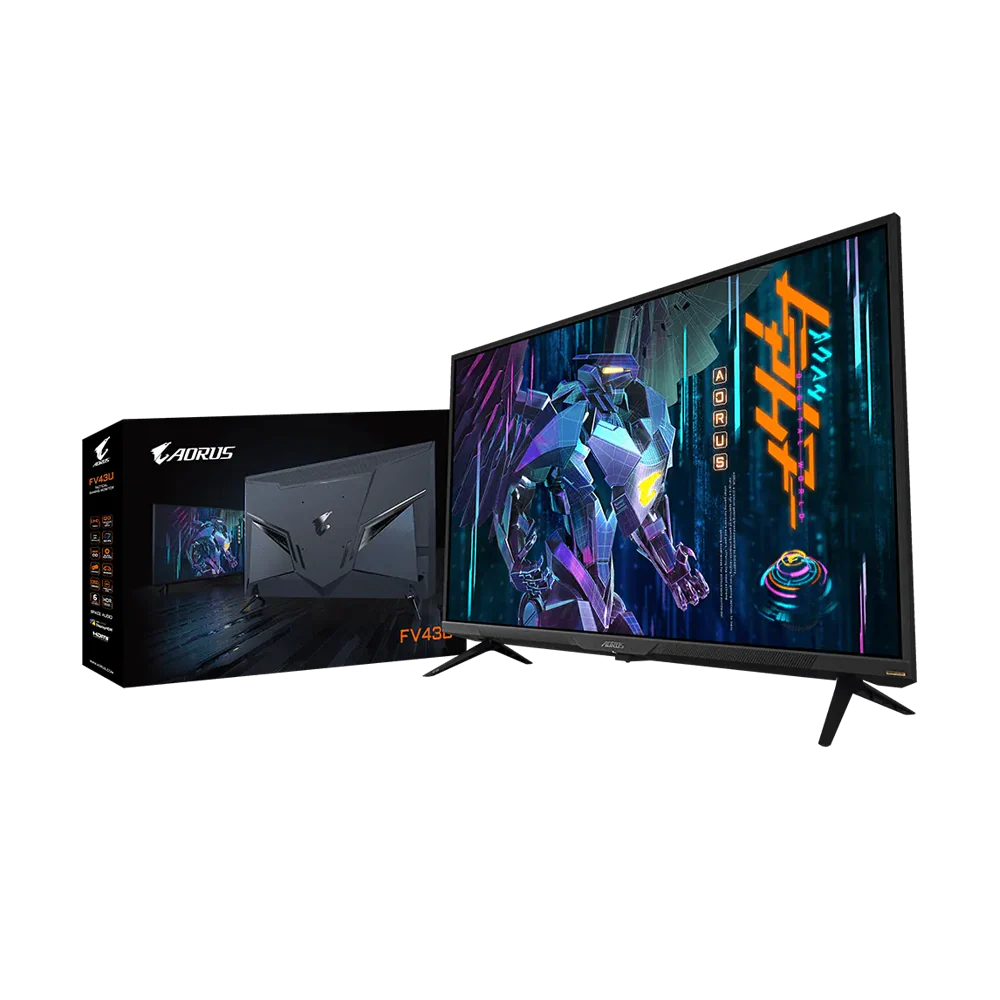 GIGABYTE AORUS FV43U-EK 43 Inch 4K 144Hz 4K HDMI 2.1 Gaming Monitor - Black - Image 4