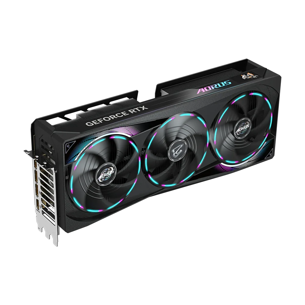 GIGABYTE AORUS Nvidia GeForce RTX 5070 Ti MASTER 16GB Graphics Card - Black - Image 3