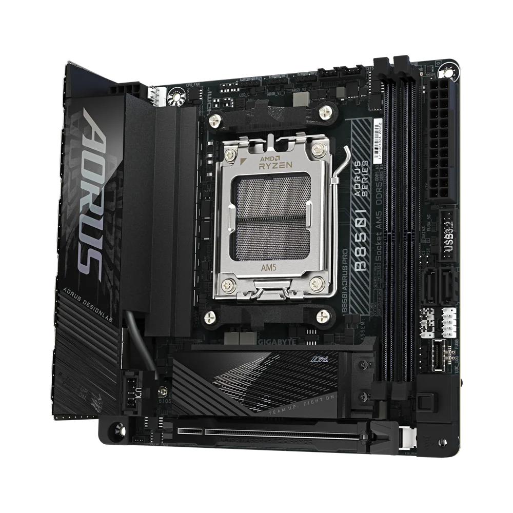 GIGABYTE B850I AORUS PRO DDR5 Motherboard - Black - Image 3