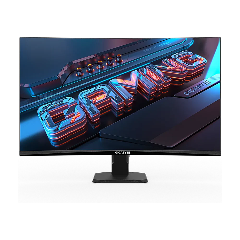 GIGABYTE GS27FC 27 Inch FHD 180Hz HDMI 2.0 Curved Gaming Monitor - Black