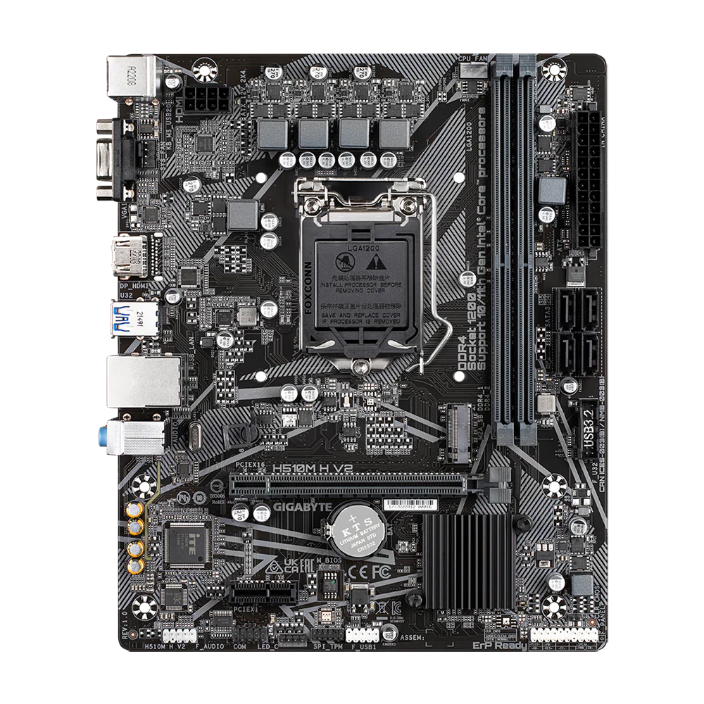 GIGABYTE H510M H V2 DDR4 Motherboard - Image 6
