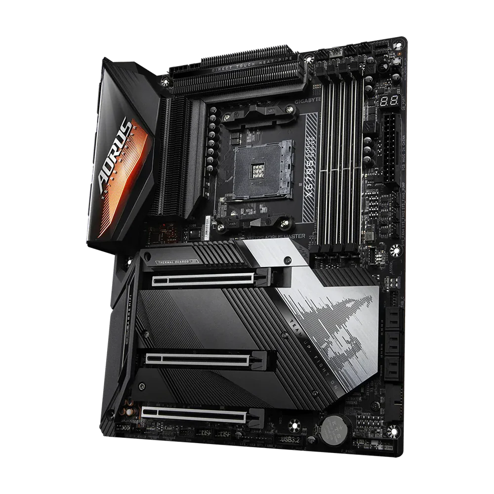 GIGABYTE X570S AORUS MASTER AMD ATX Motherboard - Black - Image 3