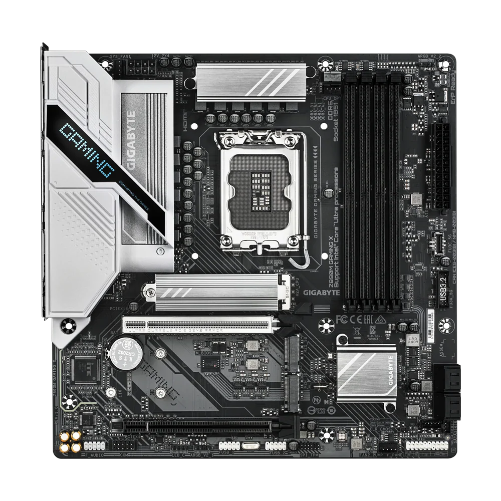 GIGABYTE Z890M GAMING X 1.0 DDR5 Motherboard - Black - Image 6