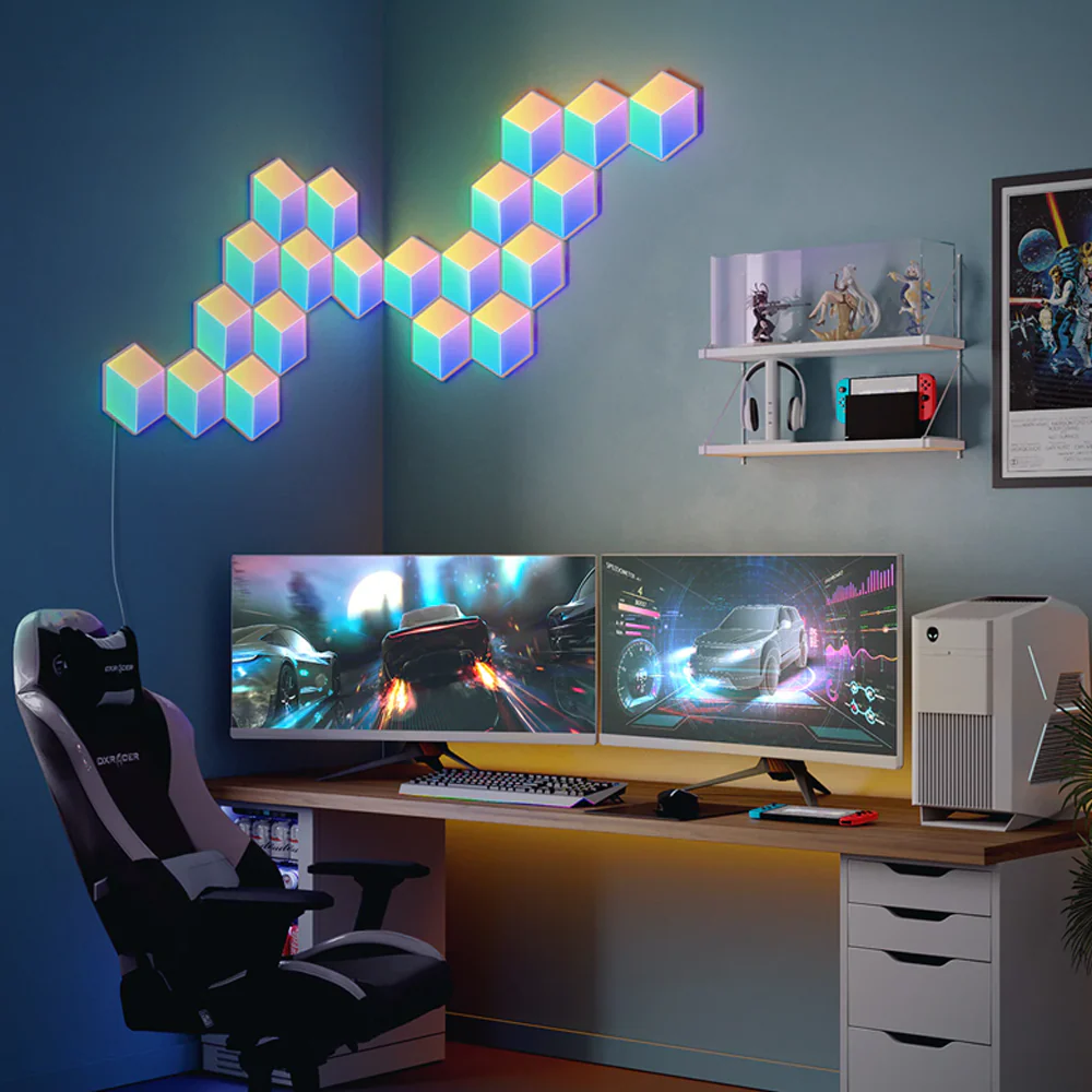 GOVEE Glide Hexa Pro LED Light Panels 10PCS - H6066 - Image 3