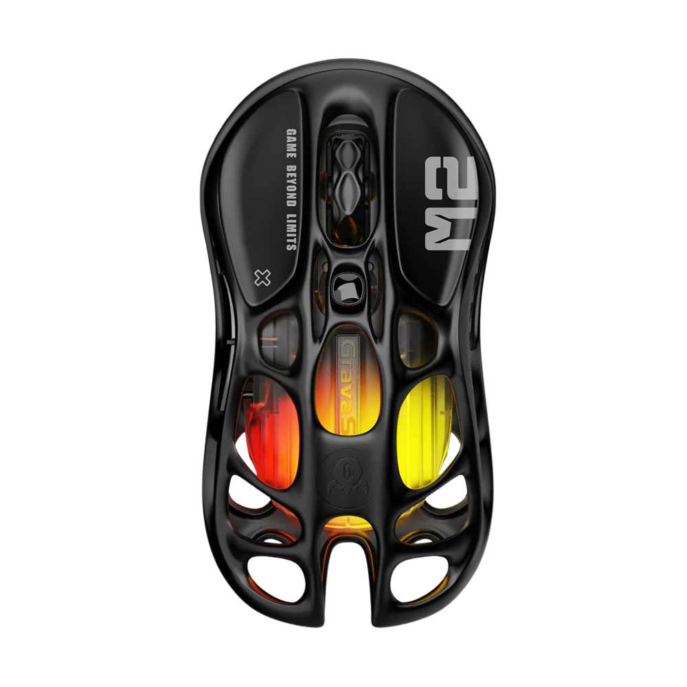 GravaStar Mercury M2 Wireless Gaming Mouse - Stealth Black