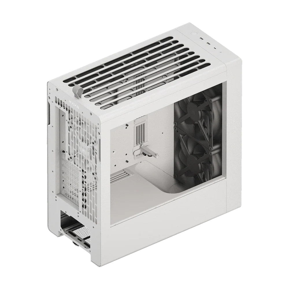 HAVN BF 360 Flow Mid Tower Case - White - Image 5