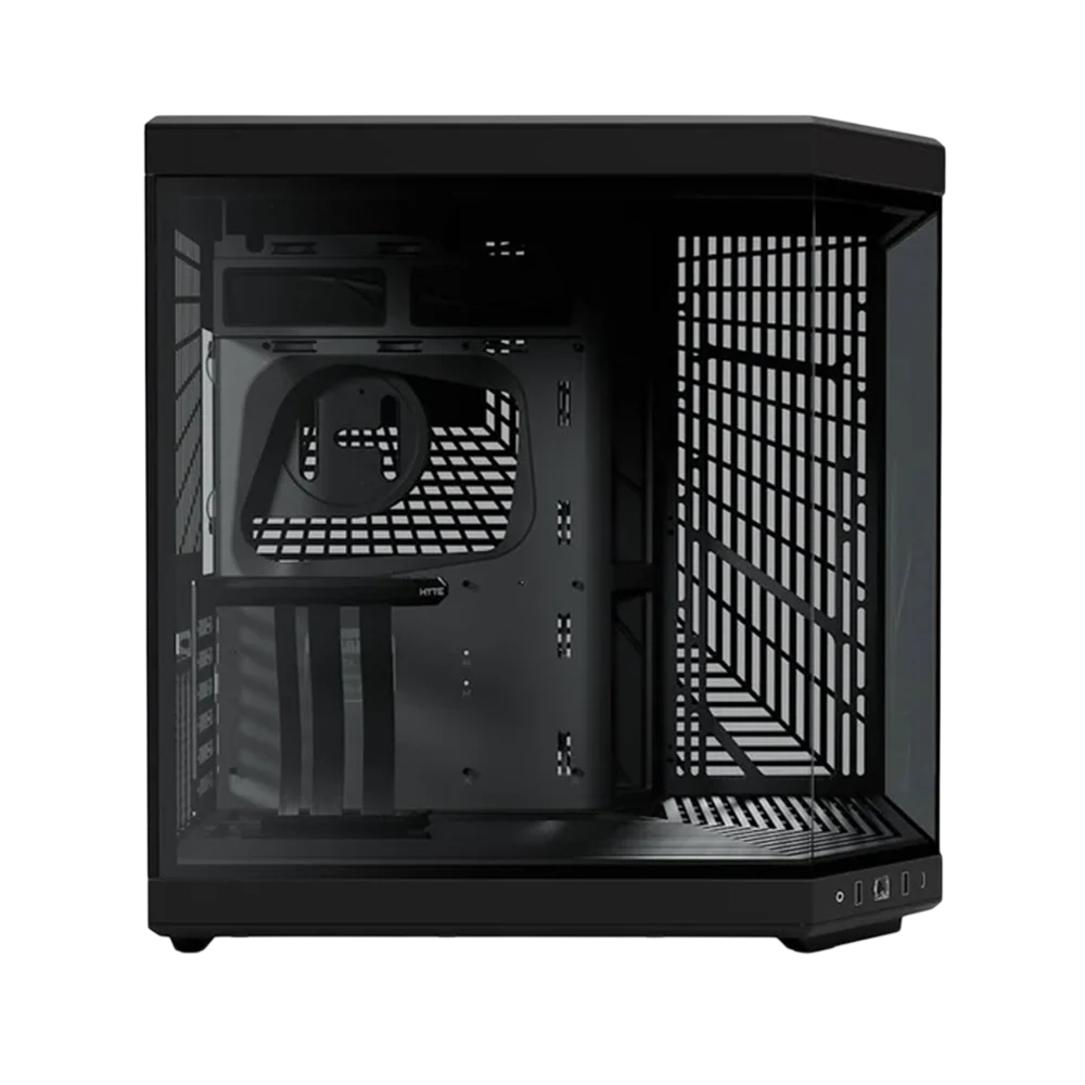 HYTE Y70 Modern Aesthetic Mid Tower Case - Pitch Black - Image 2