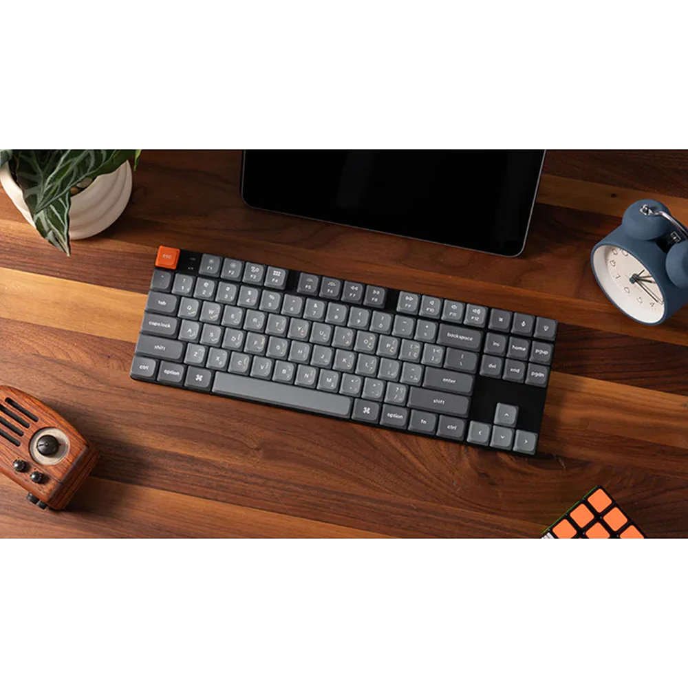 KEYCHRON K1 MAX TKL 80% RGB Wireless Mechanical Gaming Keyboard AR - Black - Image 3