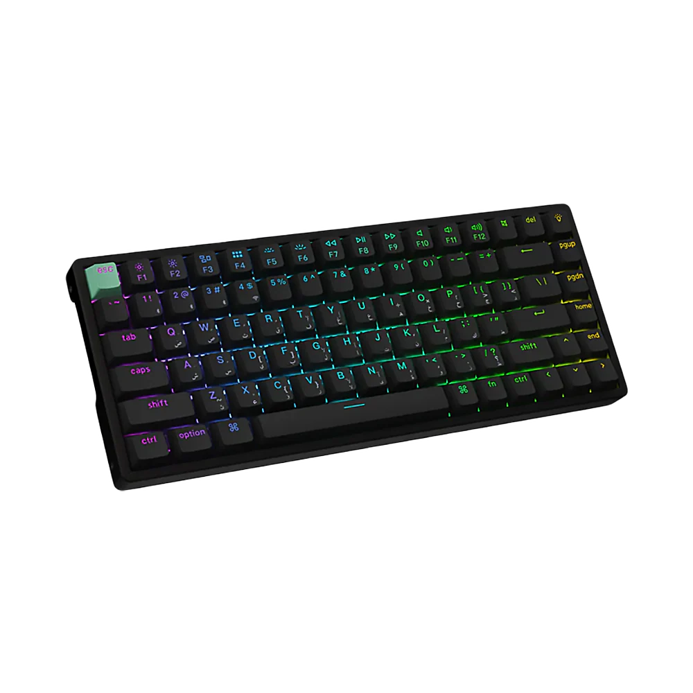 KEYCHRON K2 HE 75% RGB Wireless Mechanical Gaming Keyboard AR - Black - Image 2