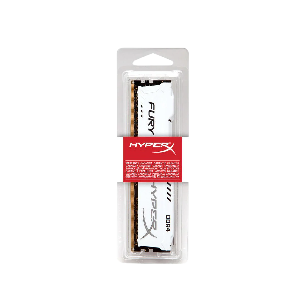Kingston HyperX Fury 8GB DIMM 1Rx8 CL16 2666MHz Memory - White - Image 4
