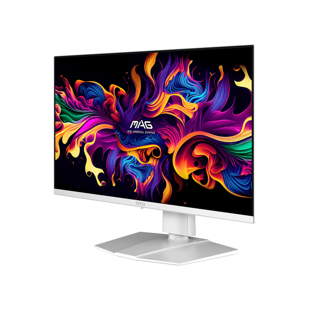 MSI MAG 272QPW X28 - 27 Inch WQHD 280Hz 0.03ms HDMI 2.1 QD-OLED Gaming Monitor - White - Image 3