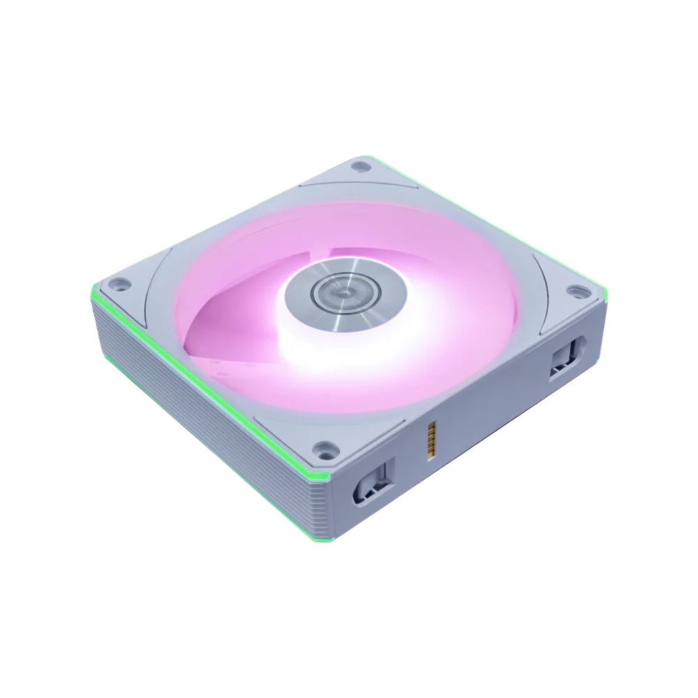 LIAN LI UNI FAN CL Wireless Reverse 120mm ARGB Case Fan - White - Image 3