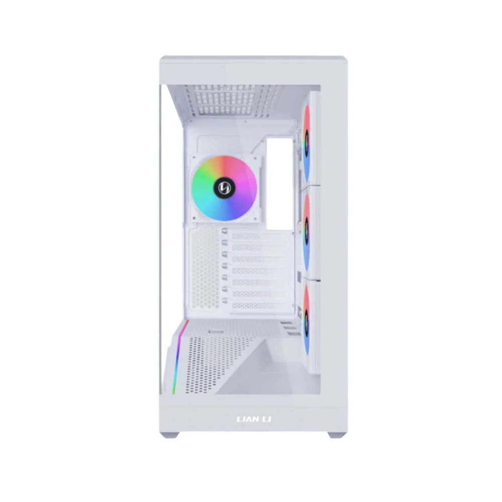 LIAN LI Vector V100 ATX Mid Tower Case - White - Image 4