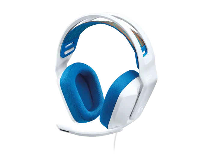 Logitech G335 Wired Gaming Headset - White - Image 3