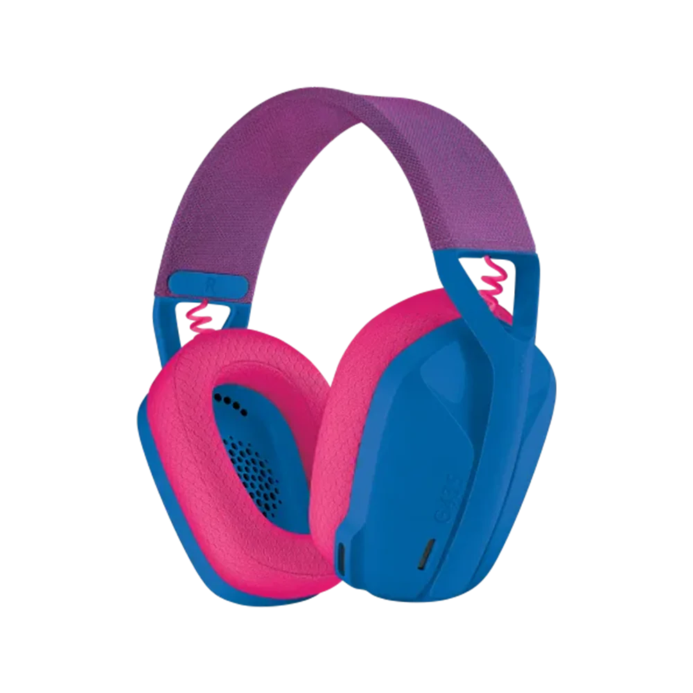 Logitech G435 LIGHTSPEED Wireless Gaming Headset - Blue/Raspberry - Image 6
