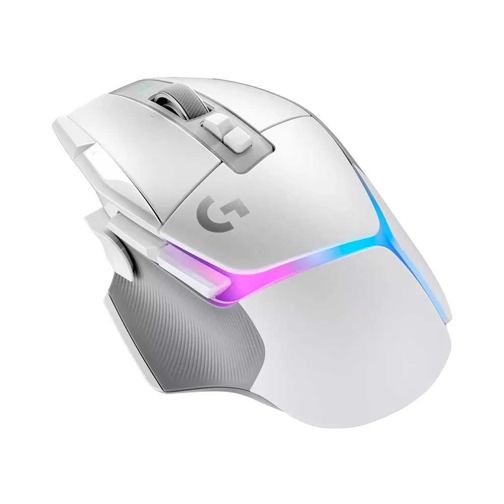LOGITECH G502 X PLUS LIGHTSPEED RGB Wireless Gaming Mouse - White - Image 3