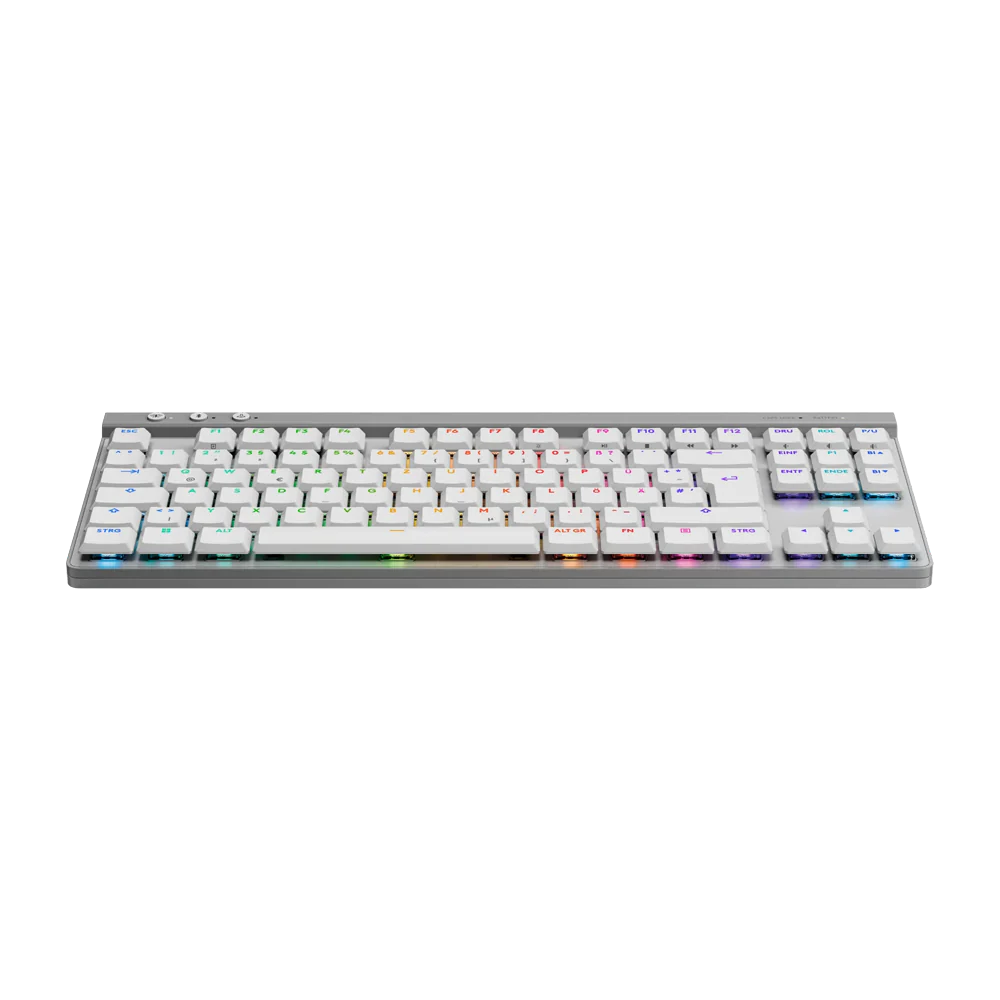 LOGITECH G515 LIGHTSPEED TACTILE TKL Low Profile RGB Wireless Gaming Keyboard - White - Image 5