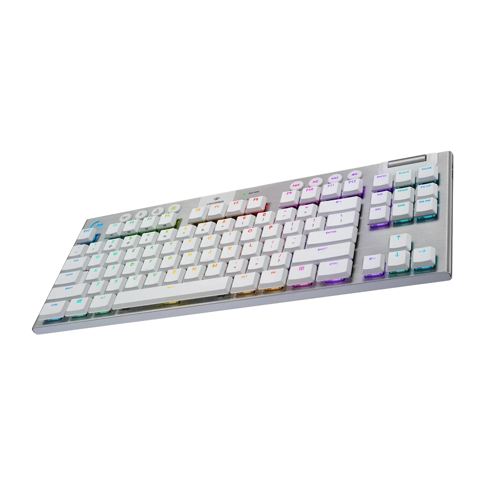 LOGITECH G915 TKL Lightspeed RGB Wireless Mechanical Keyboard - White - Image 3