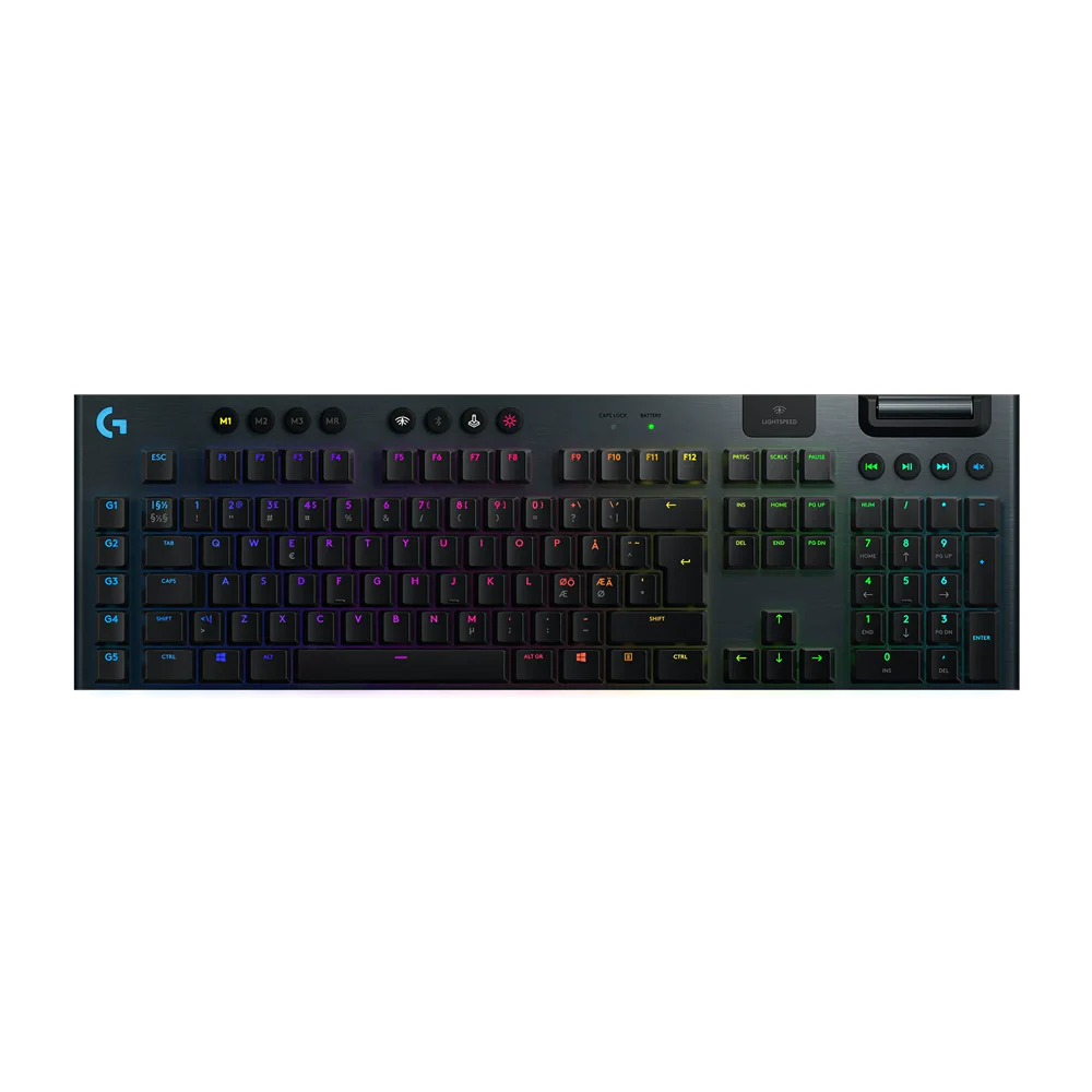 LOGITECH LIGHTSPEED RGB Wireless Mechanical Gaming Keyboard - Black