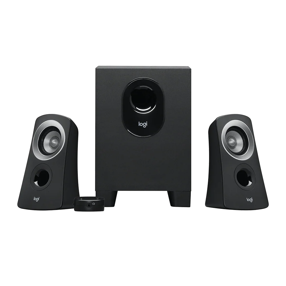 LOGITECH Z313 Speaker System With Subwoofer - Black - Image 5