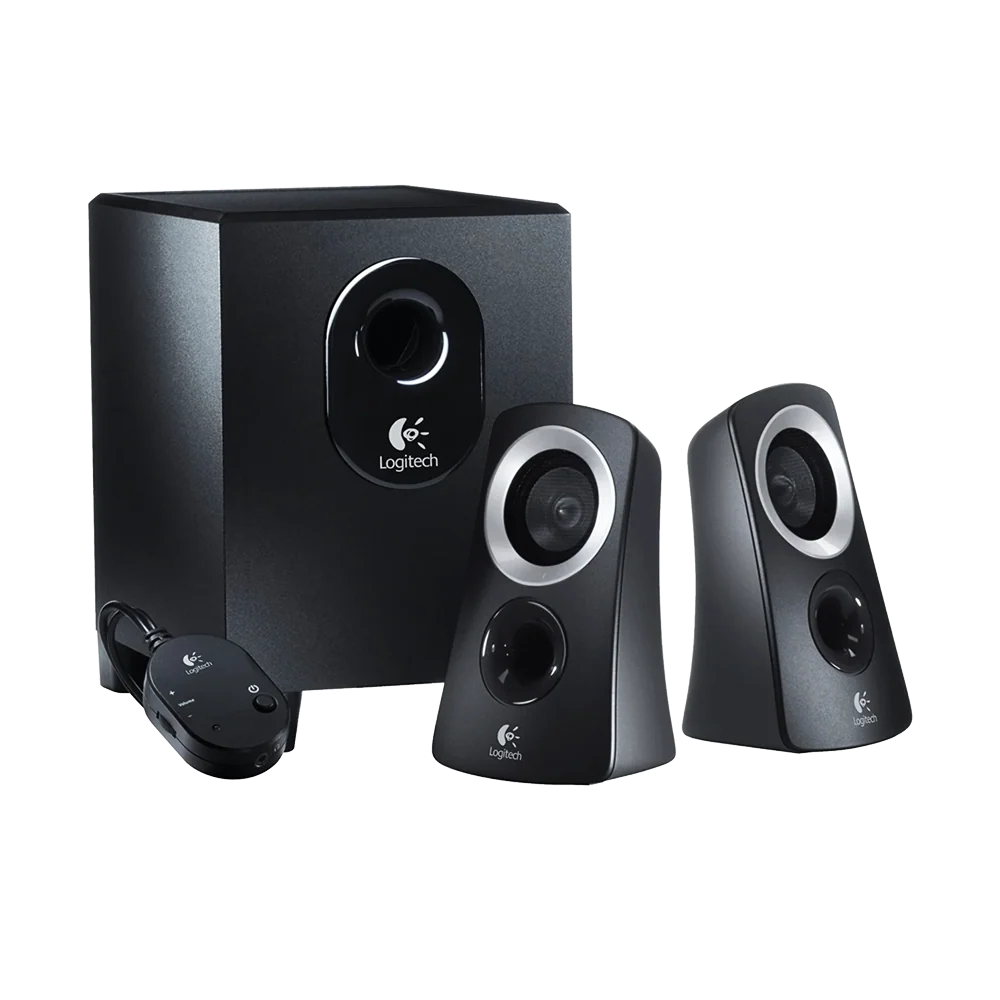 LOGITECH Z313 Speaker System With Subwoofer - Black - Image 6