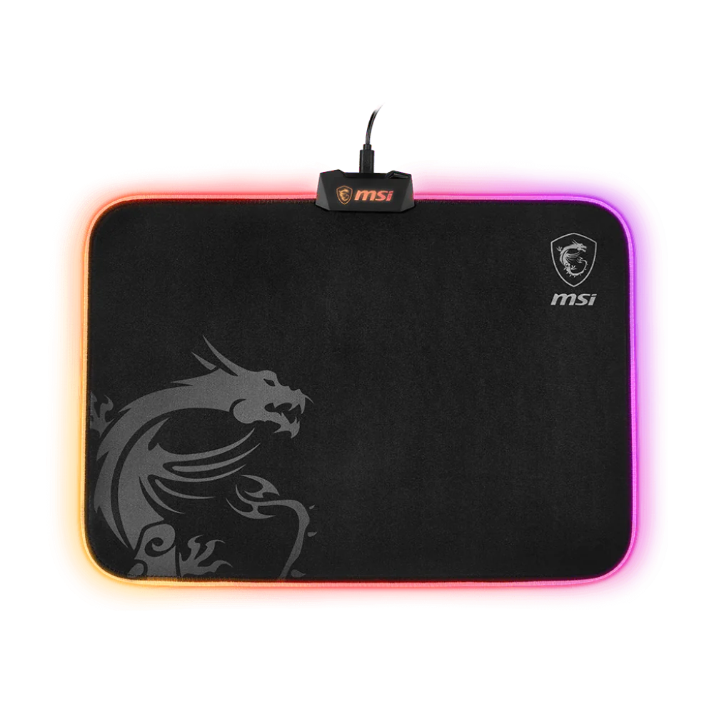 MSI AGILITY GD60 Wired RGB Mousepad - Black