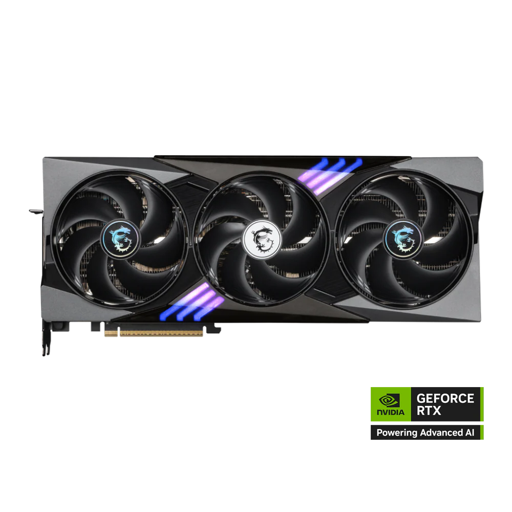MSI Nvidia GeForce RTX 5090 GAMING TRIO OC 32GB GDDR7 DLSS 4 Graphics Card - Black