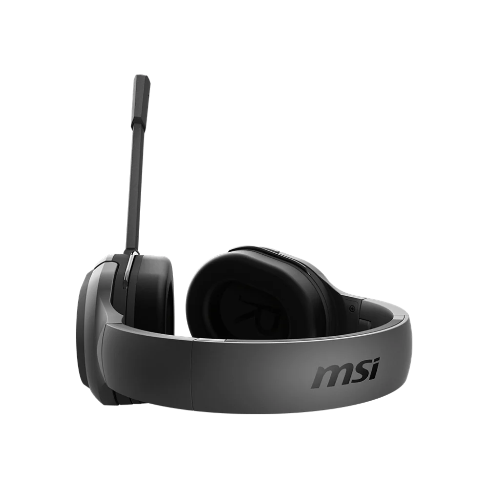 MSI IMMERSE GH50 Wireless Headset - Black - Image 4