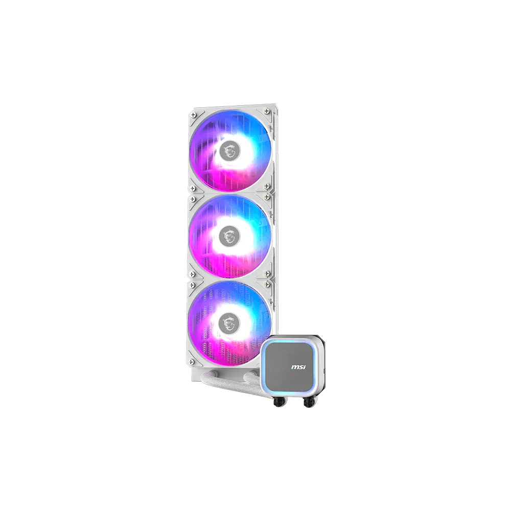 MSI MAG CORELIQUID A13 360 Liquid Cooler - White - Image 2